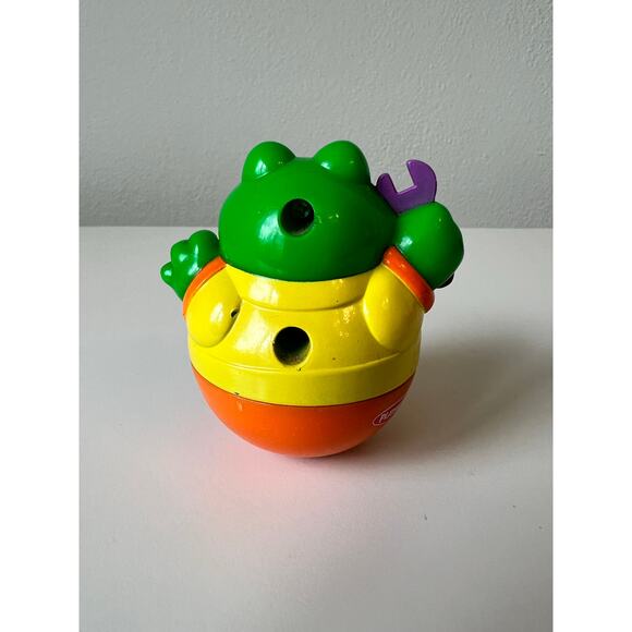 Playskool Weeble Wobble Pig and Frog Mechanic Figure 2003 - Picture 5 of 9